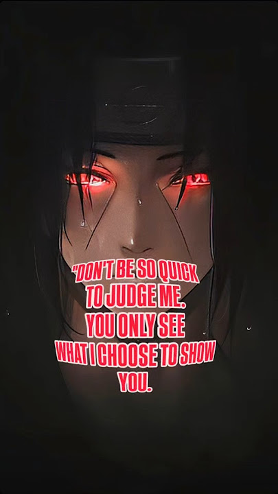 'DON'T JUDGE ITACHI 👹🤯#narutoshippuden#itachiuchiha#anime#viral#shorts#