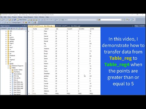 SQL Server | Insert Data from One Table to Another with Condition 💻 Step by Step