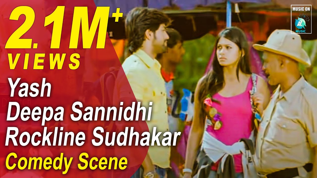 Jaanu Kannada Movie Comedy Scenes 8  Yash, Deepa 