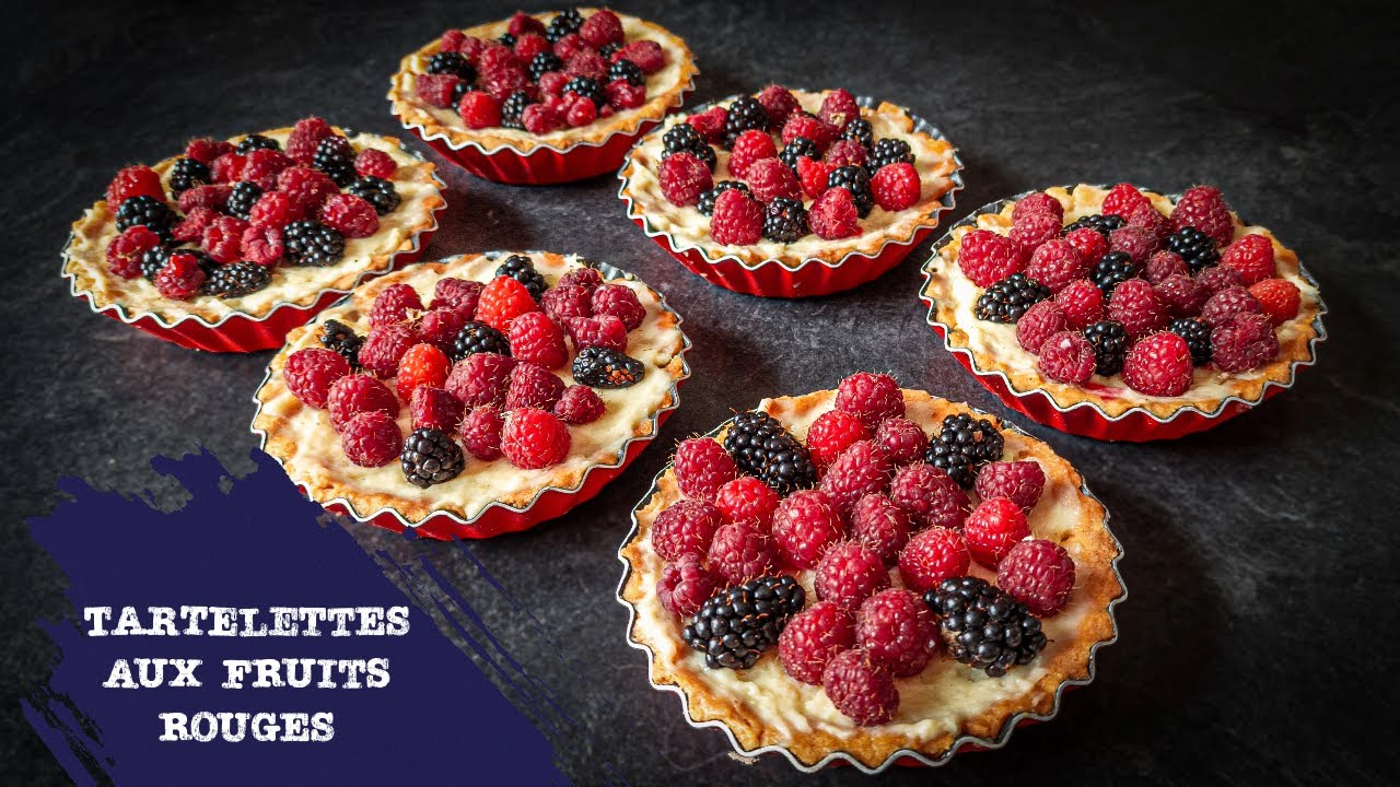 Tartelettes aux fruits rouges