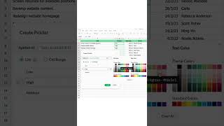 Using picklists for quick data entry | #zohosheet | #shorts