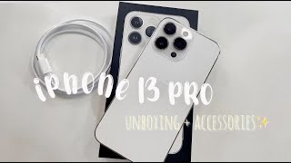 asmr iphone 13 pro unboxing *aesthetic af*