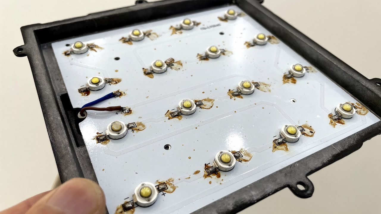 Don’t Throw Away Your LED Panel Light Until You See This Repair 🔧 - YouTube