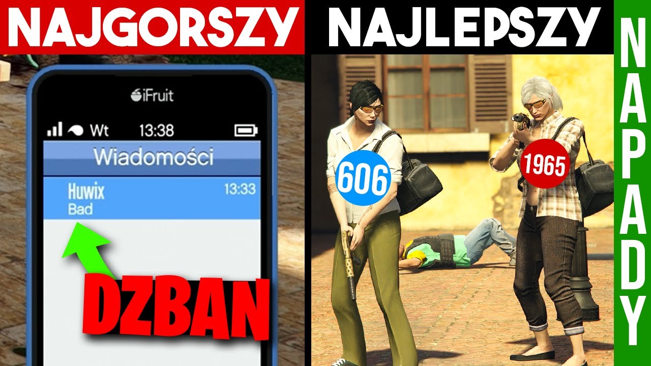 NAJGORSZY vs NAJLEPSZY RANDOM na CAYO PERICO | GTA ONLINE