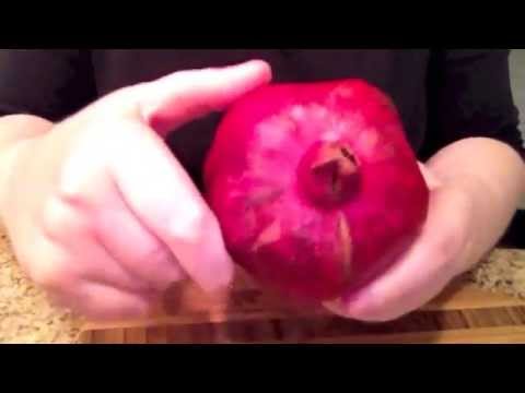 How to Pick a Ripe Pomegranate - YouTube