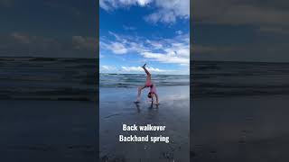 BACK WALKOVER || BACK HANDSPRING