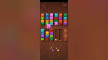 Colorwood sort puzzle game Level 345 to 348 gameplay walk-through 2024#ytshort#color#wood#gaming