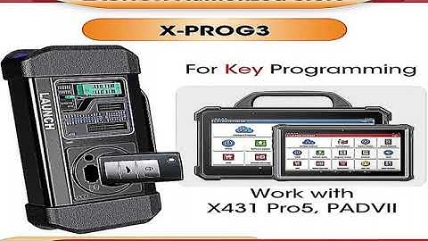 LAUNCH X431 X-PROG 3 Car Key Programmer Obd2 Scanner XPROG3 Immobilizer Smart Keys Remote X Prog3