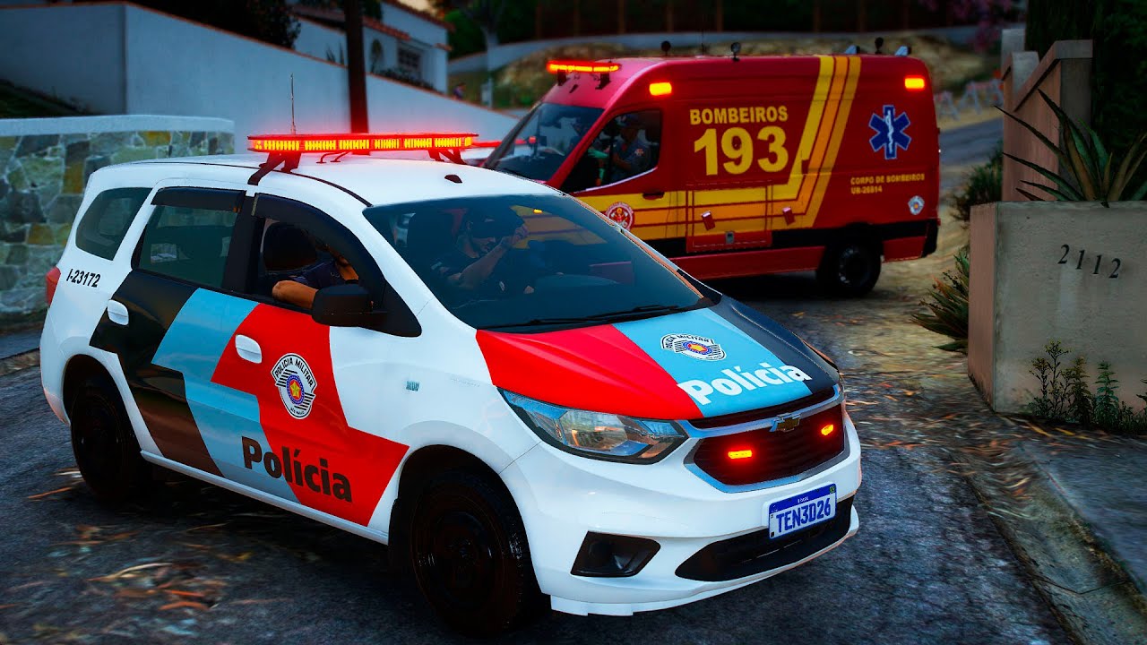 NÃO ADIANTA FUGIR - RÁDIO PATRULHA | GTA V PMESP | GTA 5 POLICIAL