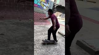 Rock to fakie at Crooz Skatepark #skateboarding #skate #skateboard #backpainboarf