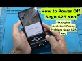 How to Power Off Sego S25 Neo | Fix Digital Assistant Popup Problem Sego S25 Neo