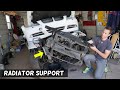 FRONT CLIP RADIATOR SUPPORT REPLACEMENT REMOVAL BMW E90 E91 E92 E93