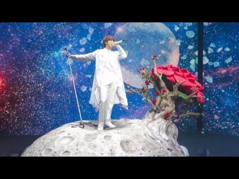 BTS (방탄소년단)|MAP OF THE SOUL-ONE CONCERT|JIN-MOON|SOLO STAGE with English lyrics - YouTube