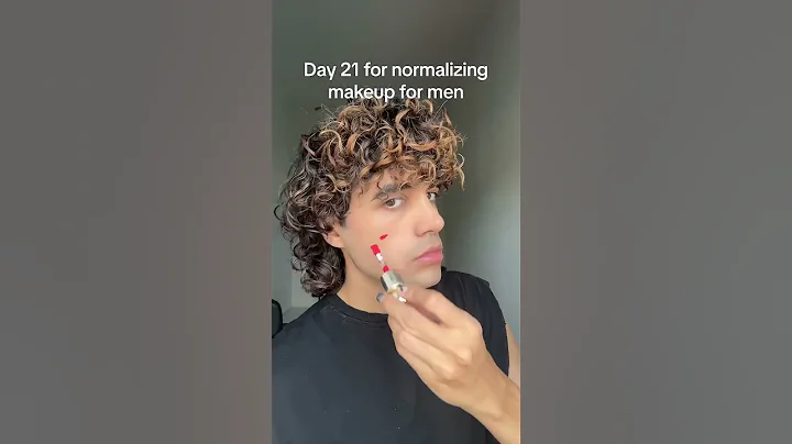 Day 21 for normalizing makeup for men #blush #hairstyle #beautyblush #makeup