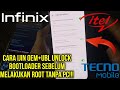 🔥Gak Bisa Root? Cara Ijin OEM+UBL/Unlock Bootloader Itel+Infinix+TecnoTanpa PC Pakai 1 Hp Saja 2025