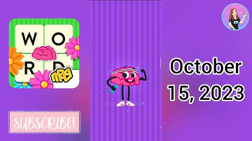 WordBrain Halloween Event October 15, 2023 Solution