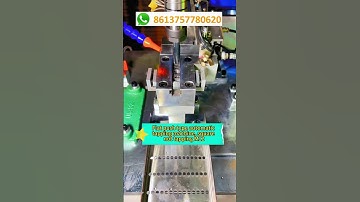Flat push type automatic tapping machine, square nut tapping M12