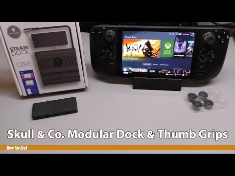 Skull & Co. Steam Deck Modular Dock & Thumb Grips