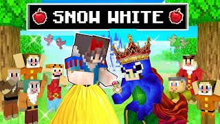 Minecraft But it's Snow White❤💙 @AyushMore screenshot 4