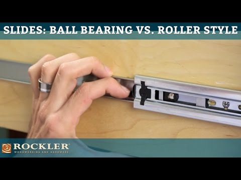 Video: Drawer guides: roller or ball?