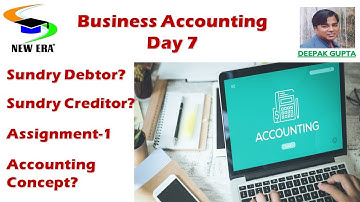 Business Accounting Day-7 By Deepak Gupta