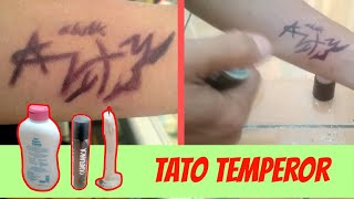 CARA BUAT TATO TEMPORER DENGAN PARFUM DAN LILIN | AWET LOH!
