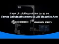 Smart bin picking solution based on femto bolt depth camera and ur5 robotics arm