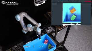 Smart bin picking solution based on Femto Bolt depth camera and UR5 Robotics Arm