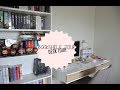 Bookshelf tour  desk tour