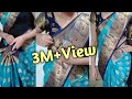 5 मिनिट में Silk Saree पहनने का बहुत ही Simple तरीका | How To Wear Silk Saree | How To Drape Saree