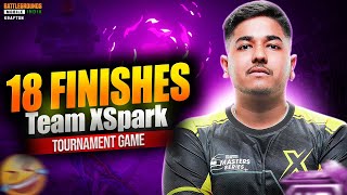 😂Funny match in one game tournament |18 Finishes
