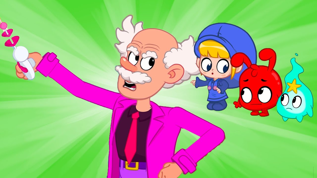 The Professor Has An Evil Twin Mr Action Part 2 Cartoon For Kids 