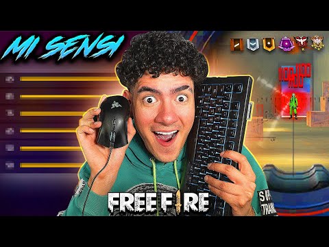 JUGUE FREE FIRE con PRECISO EN MIRA en COMPUTADORA !! *adios tablet* 