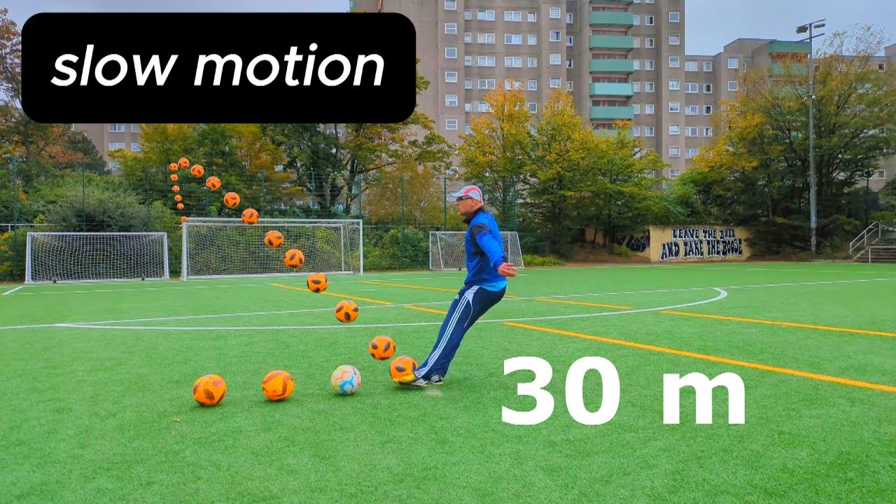 How to shoot Curve Free Kicks | slow motion | Cross | Shot on goal  | Corner kick