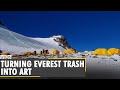 Nepal to turn everest trash into art to highlight mountains garbage blight