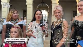 Milano Fashion: Kira Tan & Irina Gagauz