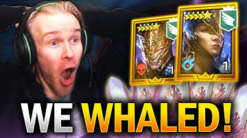 WE WHALED ON PRISM SHARDS! Going ALL IN for Fyna and Zylic - Raid Shadow Legends