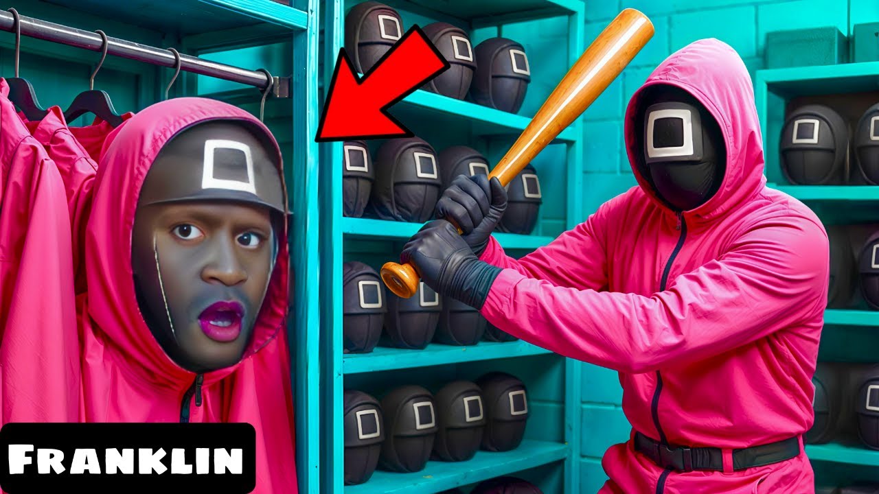 Guess the SQUID GAME CHARACTERS Challenge With Franklin😱 | Roblox | Roblox Tamil