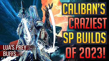 Warframe | CALIBAN: The CRAZIEST 2023 Build! | Lua