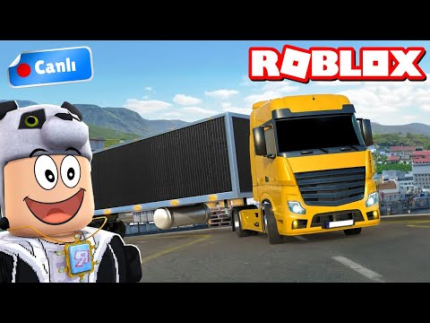 CANLI: Tır Sürüyoruz ve Yük Taşıyoruz !! Roblox Trucking Empire