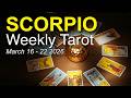 SCORPIO Weekly Tarot Reading ‘A DECIDING MOMENT!’ March 16 - 22 2026  | Intuitive Spiritual Guidance