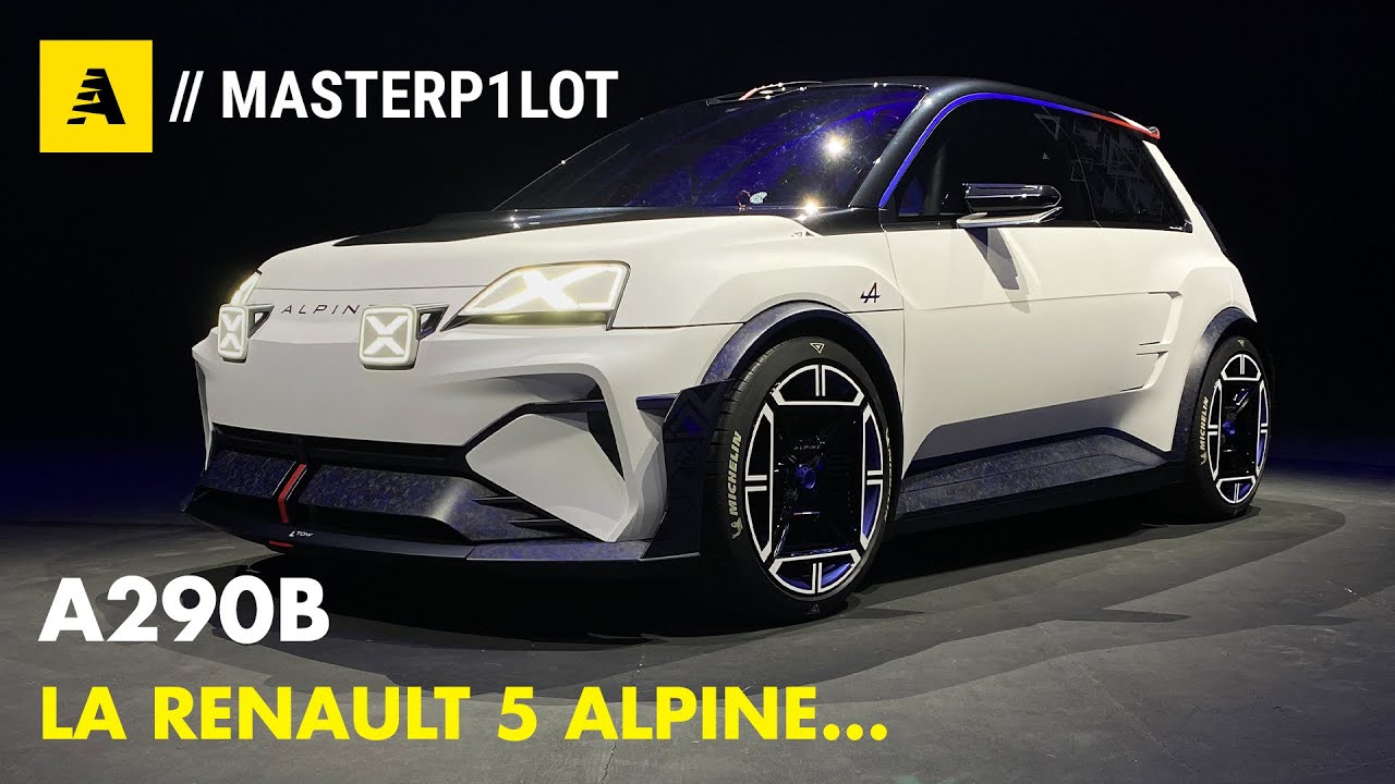 Alpine A290 β Nel 2024 la nuova R5 TURBO é elettrica... YouTube