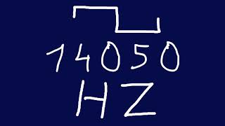 14050 hz square
