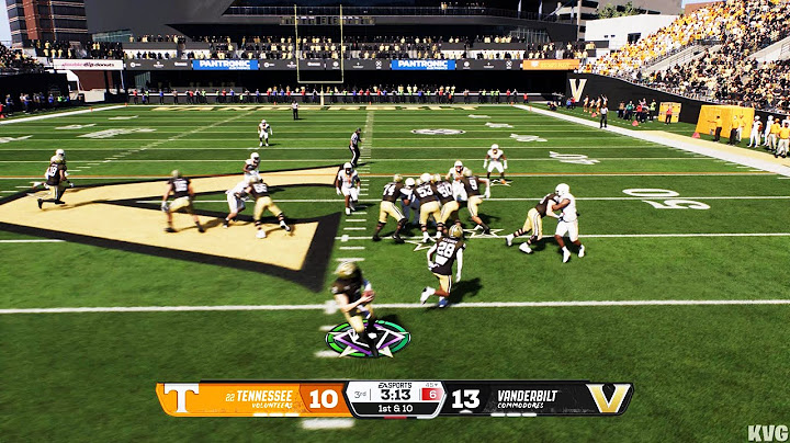 College Football 26 - Tennessee Volunteers vs Vanderbilt Commodores - Gameplay (PS5 UHD) [4K60FPS]