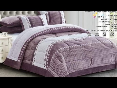 لحاف فايبر قطيفة وأشكال بطاطين مورا وسانتامورا بطانية تركي تحفة