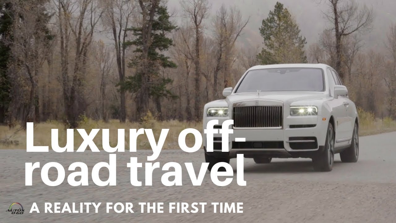 2019 Rolls-Royce Cullinan with CEO Torsten Müller-Ötvös in Jackson Hole, Wyoming
