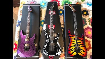 ESP KH-2 Purple Sparkle vs Hanneman vs Purple Tiger. Mesa Boogie Triple Rectifier.
