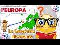 Geografia divertente - L' EUROPA: gli stati, le capitali e le bandiere