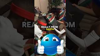 Dad got mad because of santa😂#funny #fail #comedy #shorts