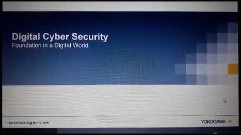 Yokogawa Digital Cyber Security Solution